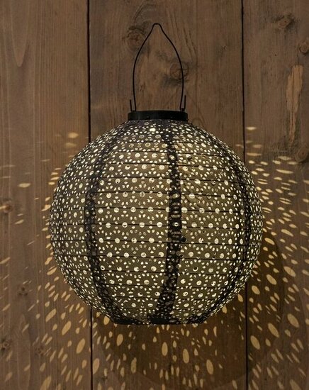 SOLAR HANGLAMP LAMPION 25 CM