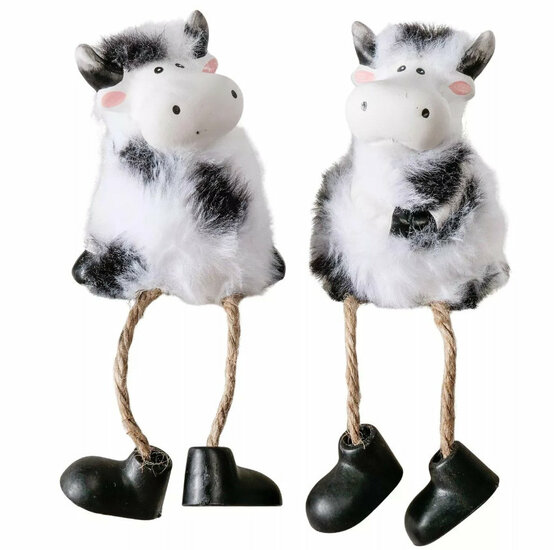 Bungelbeentjes Koe 12x6x8cm