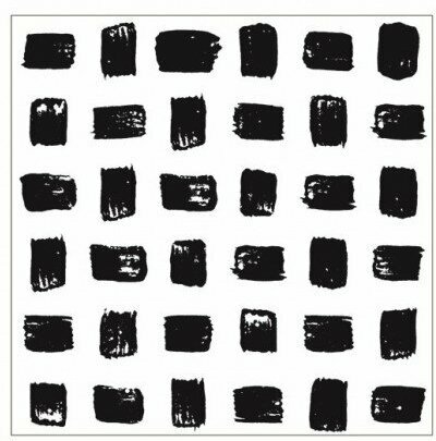 Servetten zwart wit J-Line 2 ass