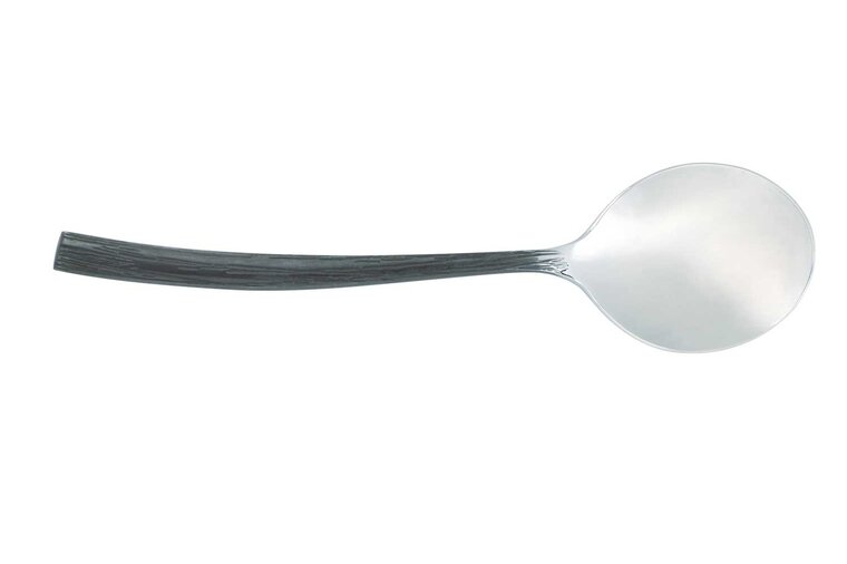 Koffie/theelepels zwart|set 4