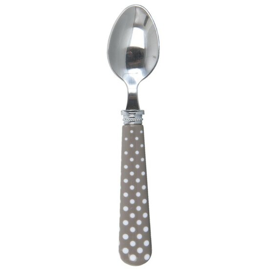 Lepeltjes koffie/thee Stippen set 6 Clayre & Eef