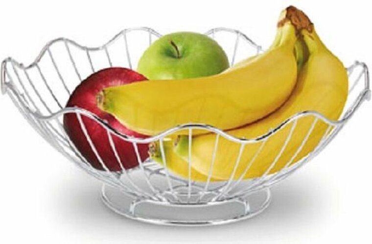 Fruitschaal / Fruitmand chroom