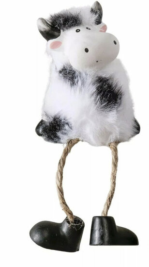 Bungelbeentjes Koe 12x6x8cm