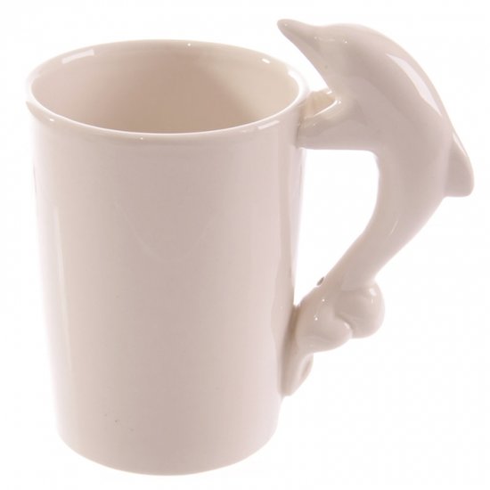 Mok  Dolfijn creme
