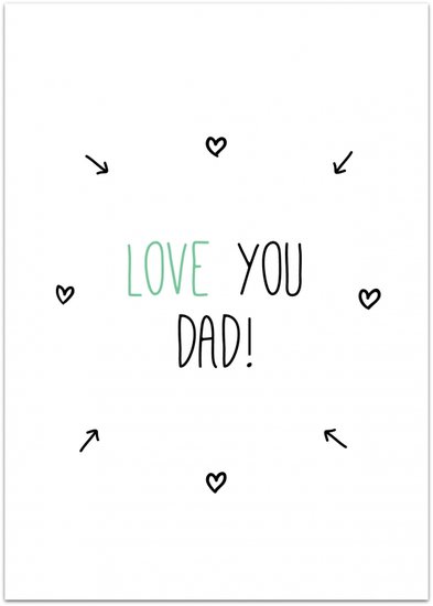 Kaart | Love you Dad! 