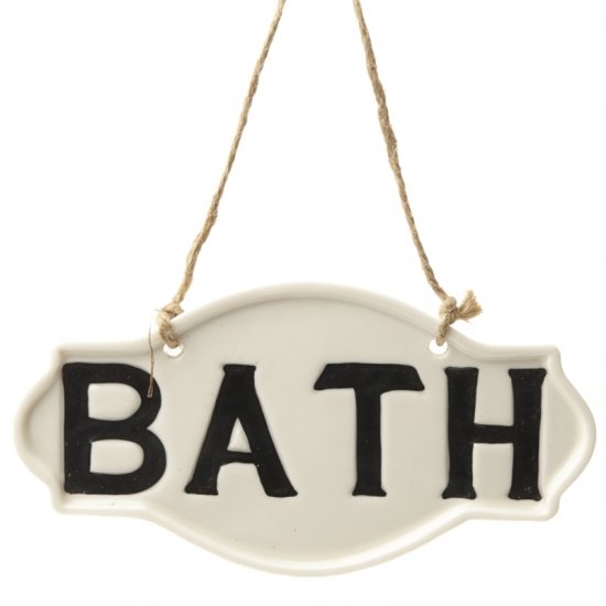 Tekstbordje | Bath 