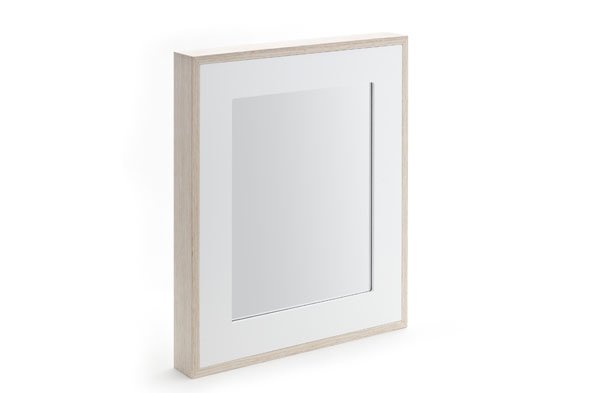 Spiegel | wit | rechthoekig