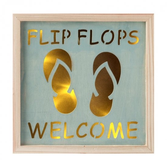 Tekstbord | Led licht | Flip-Flops