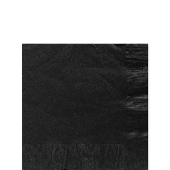 Servetten |  zwart 25cm
