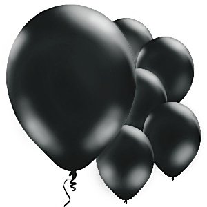 Ballonnen | zwart | 10 st.
