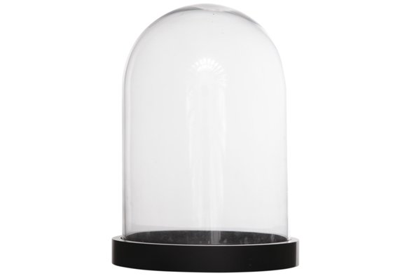 Stolp Glas | Hout | Zwart
