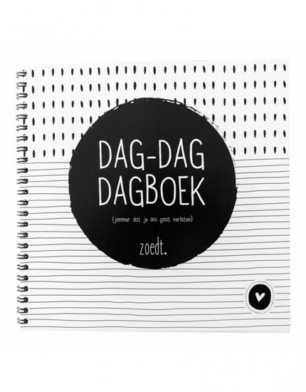 Dag dag dagboekje - afscheidsboekje