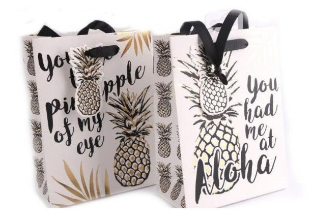 PINEAPPLE GIFT BAG, SMALL