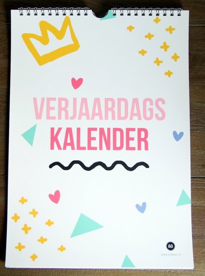 Verjaardagskalender Kleur byBean