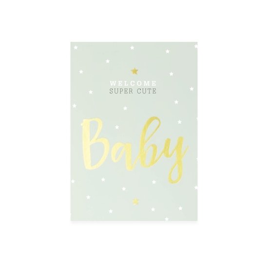 Kaart Baby +enveloppe.