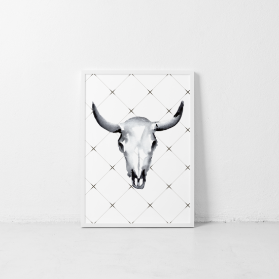 Poster 2 in 1 | Bull | DEER