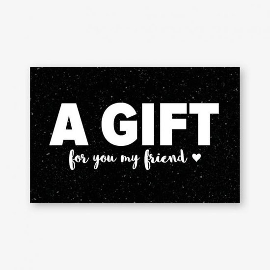 Cadeaukaartje | A Gift