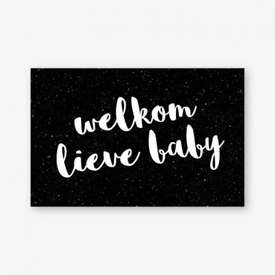 Cadeaukaartje | Welkom lieve Baby