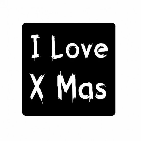 Stickers |I Love Xmas | 5 x