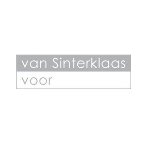 Cadeausticker | 10x | Van Sinterklaas voor..