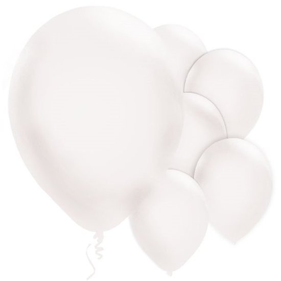 Ballonnen | Pearl White | 10 st.