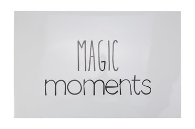 PLACEMAT  DONKERGRIJS MAGIC MOMENTS set 2